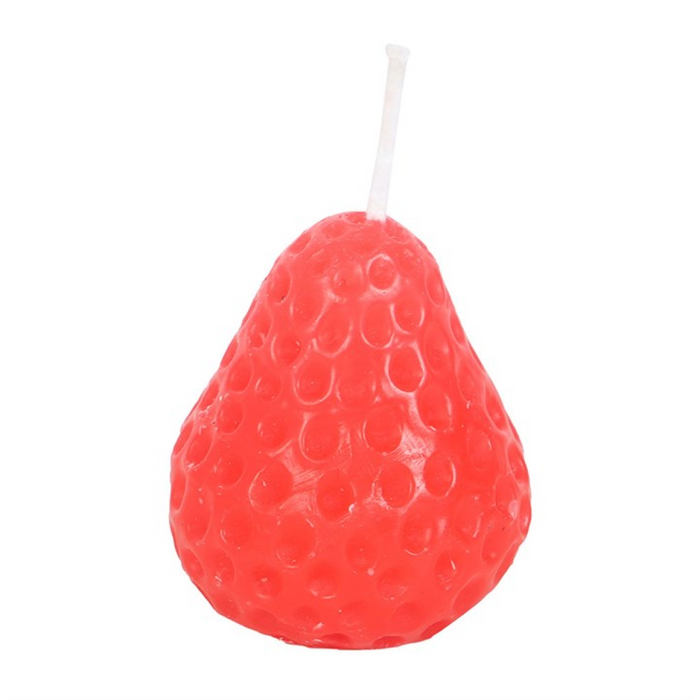 Set of 3 Strawberry Shaped Candles 🇬🇧
