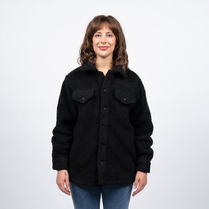Sherpa Buttons Reef Women Black