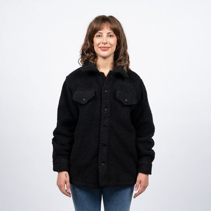 Sherpa Buttons Reef Women Black