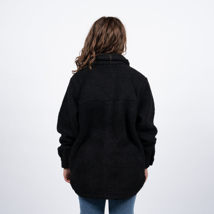 Sherpa Buttons Reef Women Black