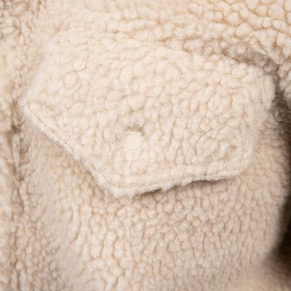 Sherpa Buttons Reef Women White Beige