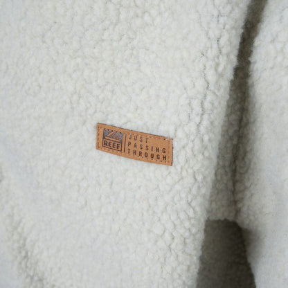 Sherpa Reef Men Full Zipper Beige