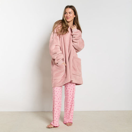 Sherpa Zip Up Hoodie Blanket, Adults 🇬🇧