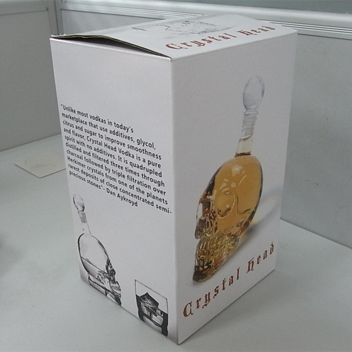 Skull Wine Bottle Vodka Bottle Creative 350ML 550ML 1000ML 🇨🇳