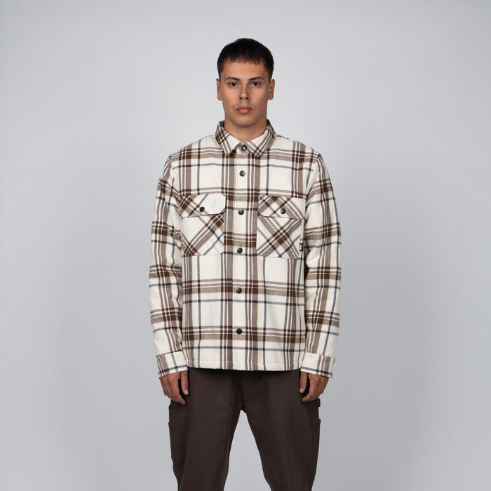 Sobrecamisa Reef Men Beige Brown