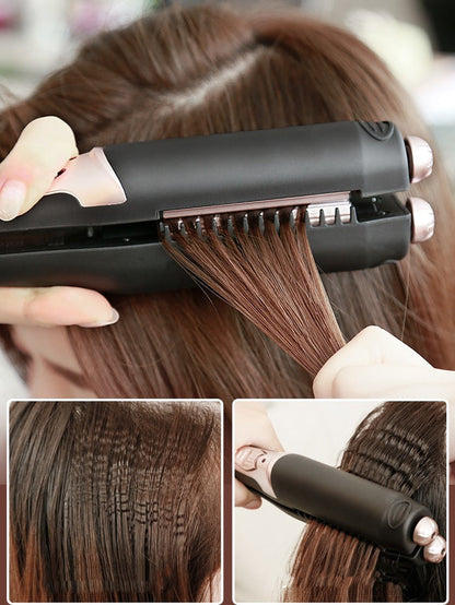 Splint electric curling rod pad hair root hair straightener 🇨🇳