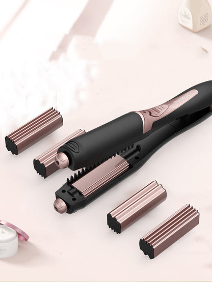 Splint electric curling rod pad hair root hair straightener 🇨🇳