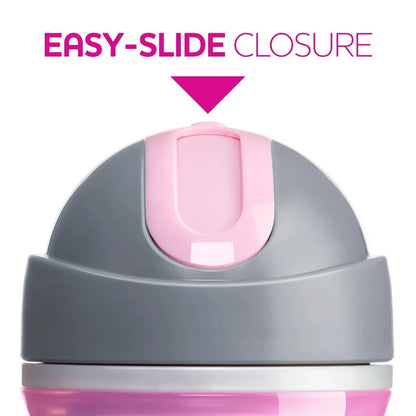 Sport Cup 14M+ and Metal Cutlery 18M+ (Pink)