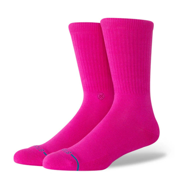 Stance Socks Icon Fuschia