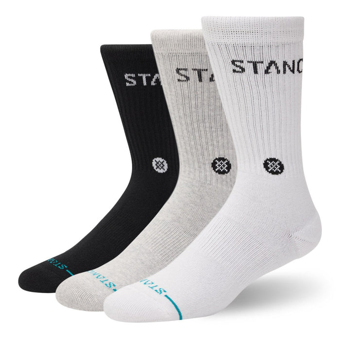 Stance Socks Origin 3 Pack Crew Multicolor