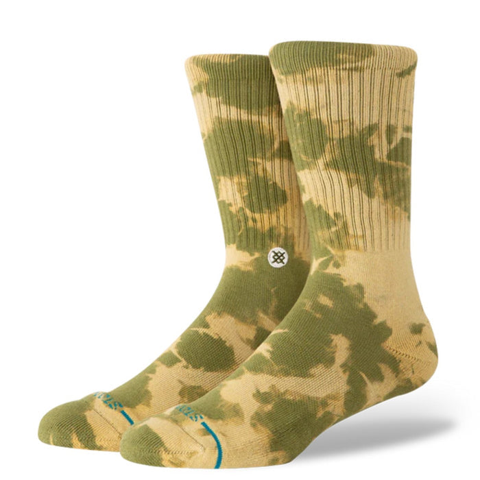 Stance Socks Spotty Dye Crew Olive