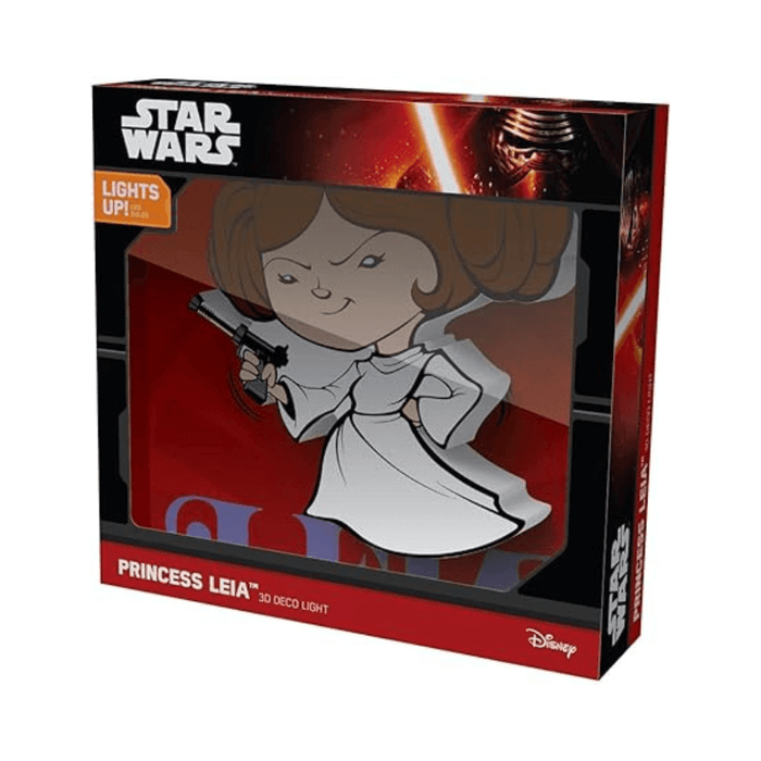 Star Wars Princess Leia 3D Deco LED Wall Light 🇬🇧