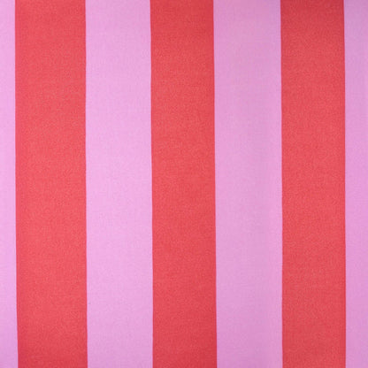 Stripe Frill Duvet Cover Set, Pink/Red 🇬🇧