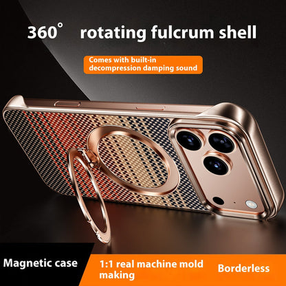 Suitable For 171615Promax Aramid Fiber  Bracket Frameless Phone Case 🇨🇳