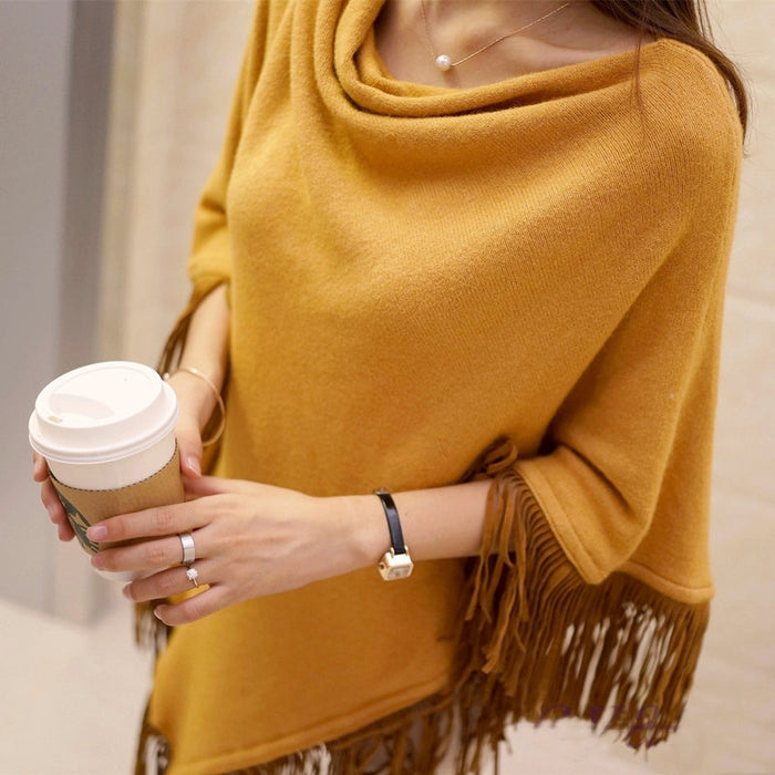 Sweater cloak shawl 🇨🇳