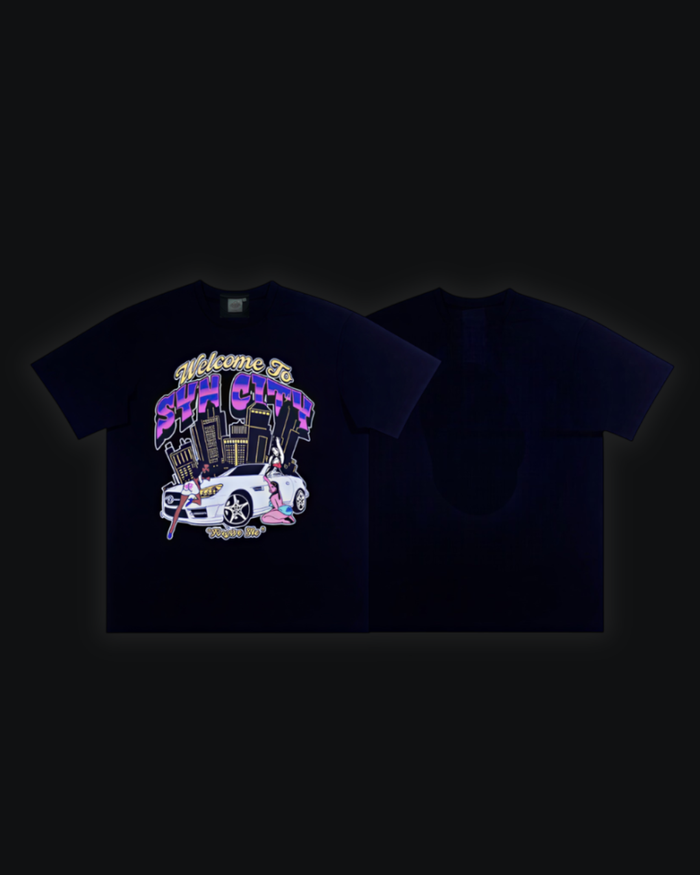 S / SynCity girls Black/Purple