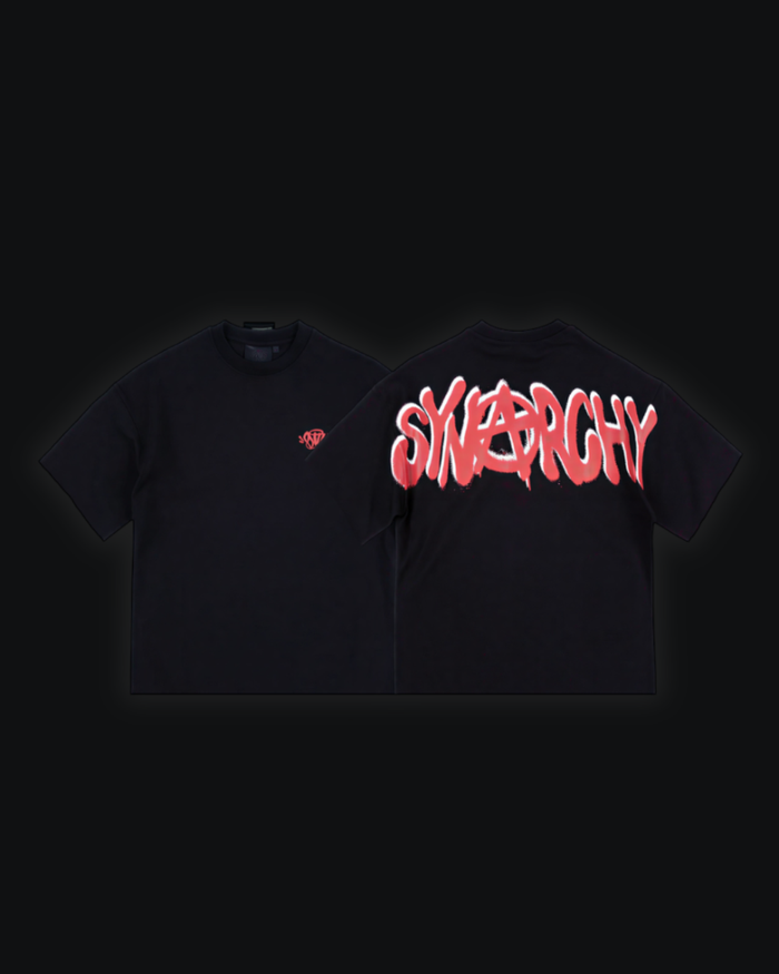 L / "Synarchy" Black/Red