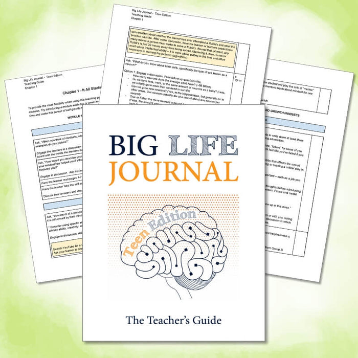 Teaching Guide PDF for Big Life Journal - Tween/Teen Edition (ages 11+)