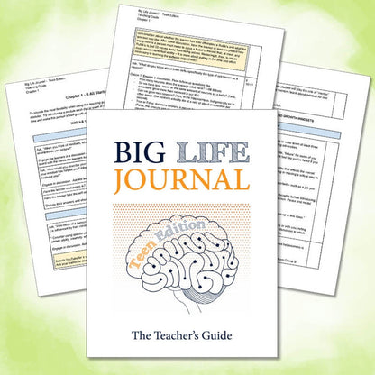 Teaching Guide PDF for Big Life Journal - Tween/Teen Edition (ages 11+)