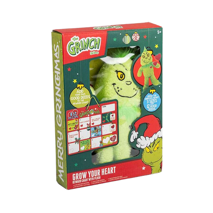 The Grinch Grow Your Heart Plush Reward Chart 🇬🇧