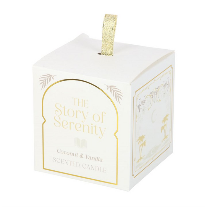 The Story of Serenity Coconut & Vanilla Candle 🇬🇧