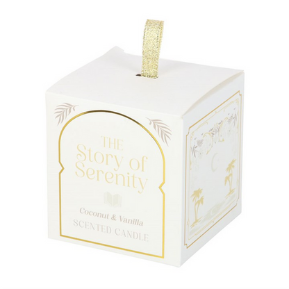 The Story of Serenity Coconut & Vanilla Candle 🇬🇧