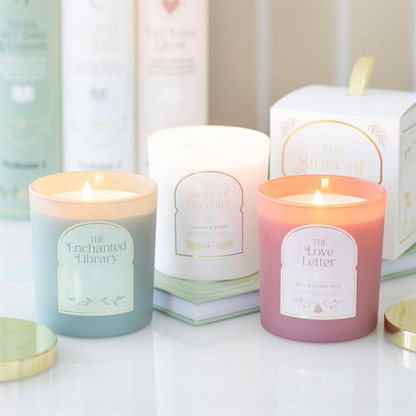 The Story of Serenity Coconut & Vanilla Candle 🇬🇧