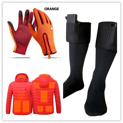 Touch Screen winter Sliding Waterproof Sports Gloves With Fleece 🇨🇳