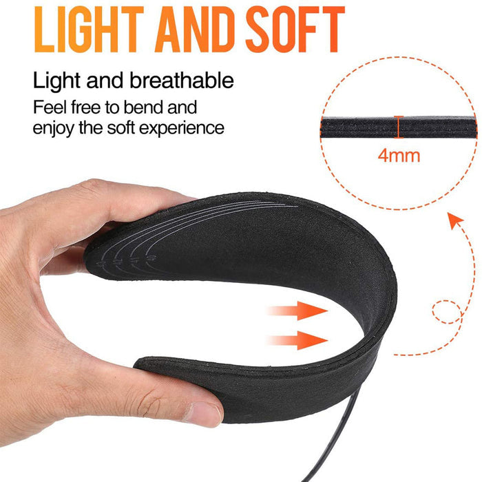 USB Heated Shoes Insoles Can Be Cut Winter Warm Heating Insoles Pad Feet For Boots Sneaker Shoes 🇨🇳