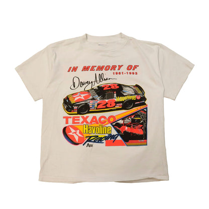 Vintage Nascar 1993 Davey Allison Texaco Havoline Racing T-Shirt Size L