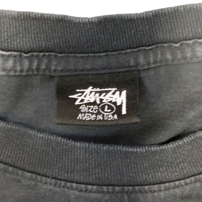 Vintage Stussy Signature Logo T-Shirt Size L