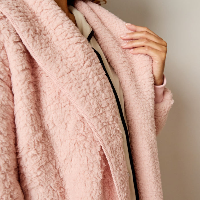 Waterfall Teddy Fleece Long Length Cardigan 🇬🇧