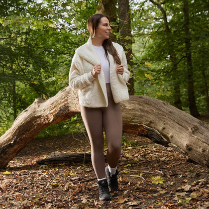 Waterfall Teddy Fleece Shorter Length Cardigan 🇬🇧