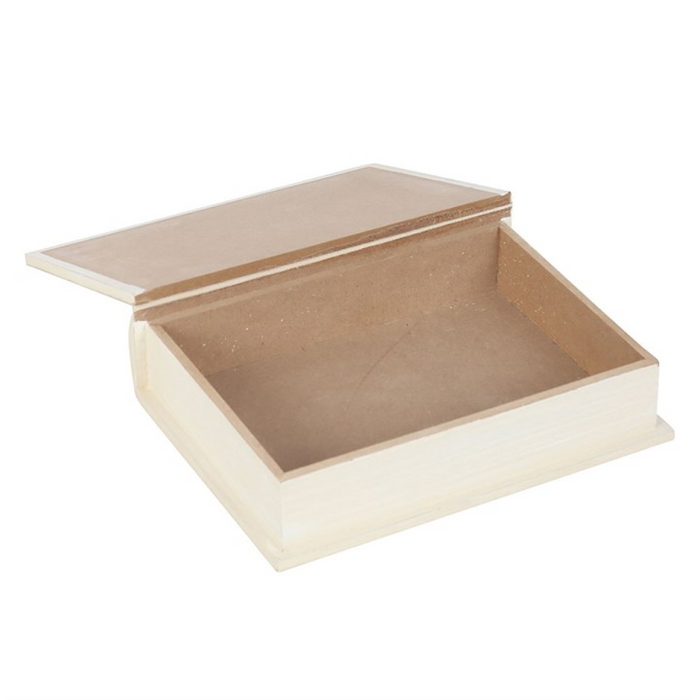 White Book Shaped Storage Box 🇬🇧