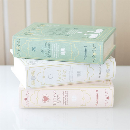 White Book Shaped Storage Box 🇬🇧