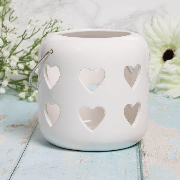 White Heart Lantern (10cm) 🇬🇧