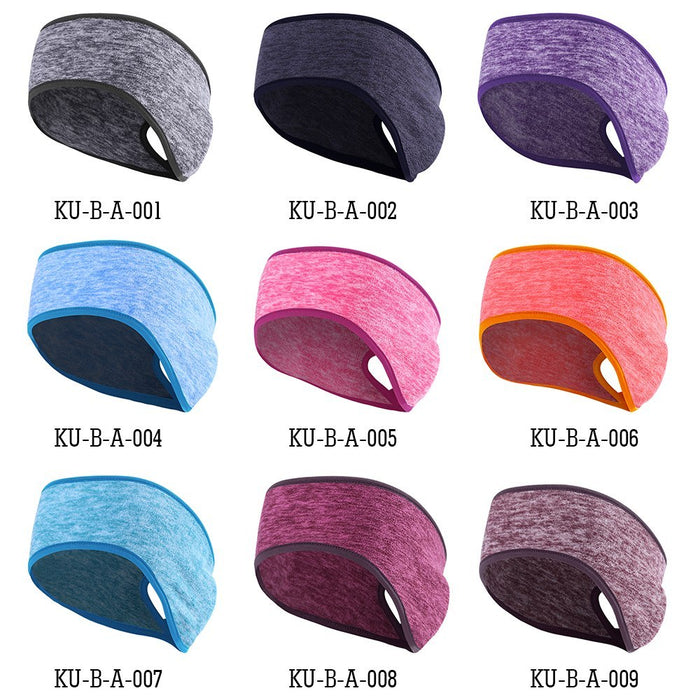 Winter Running Horsetail Hole Earmuffs Windproof and Cold Earmuffs 🇨🇳