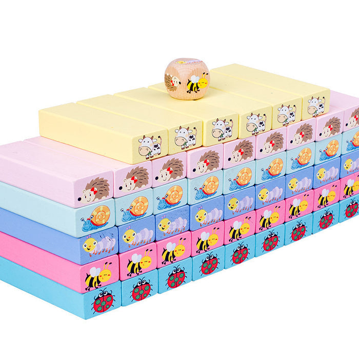 Wooden Children's Parent-child Layered Educational Toys 🇨🇳