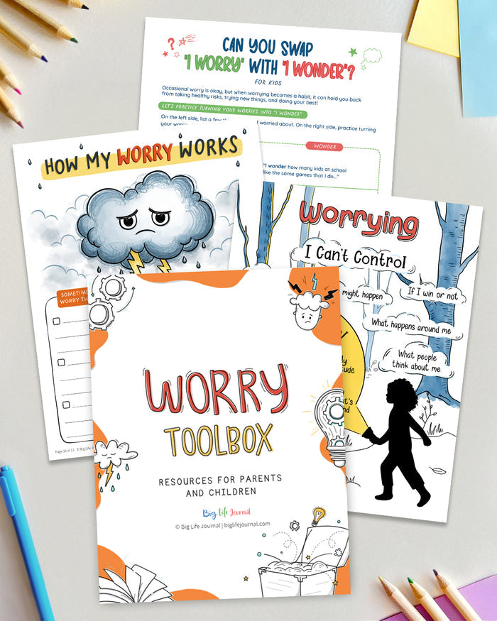 Worry Toolbox Kit PDF (ages 5-12)