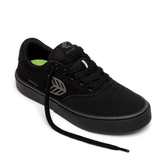 Zapatilla Cariuma Men NAIOCA PRO Suede Stripe Black