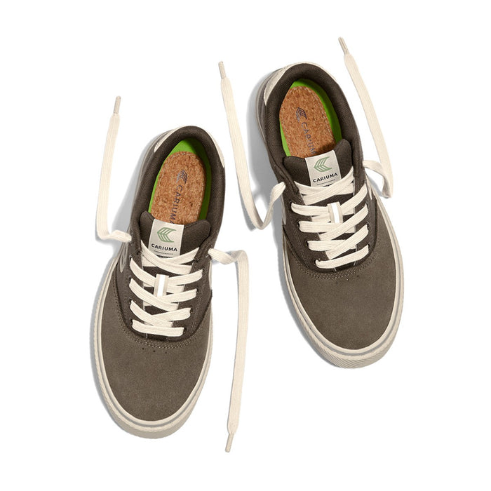 Zapatilla Cariuma Men NAIOCA PRO Suede Stripe Teak