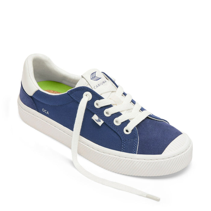 Zapatilla Cariuma Unisex OCA Nylon Suede Bright Navy