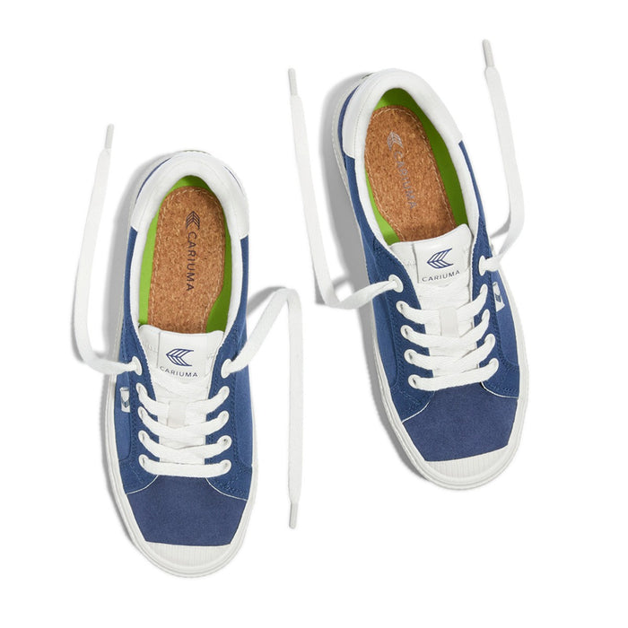 Zapatilla Cariuma Unisex OCA Nylon Suede Bright Navy