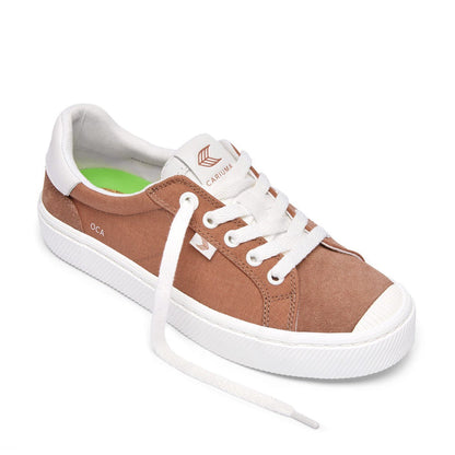 Zapatilla Cariuma Unisex OCA Nylon Suede Mocha Mousse
