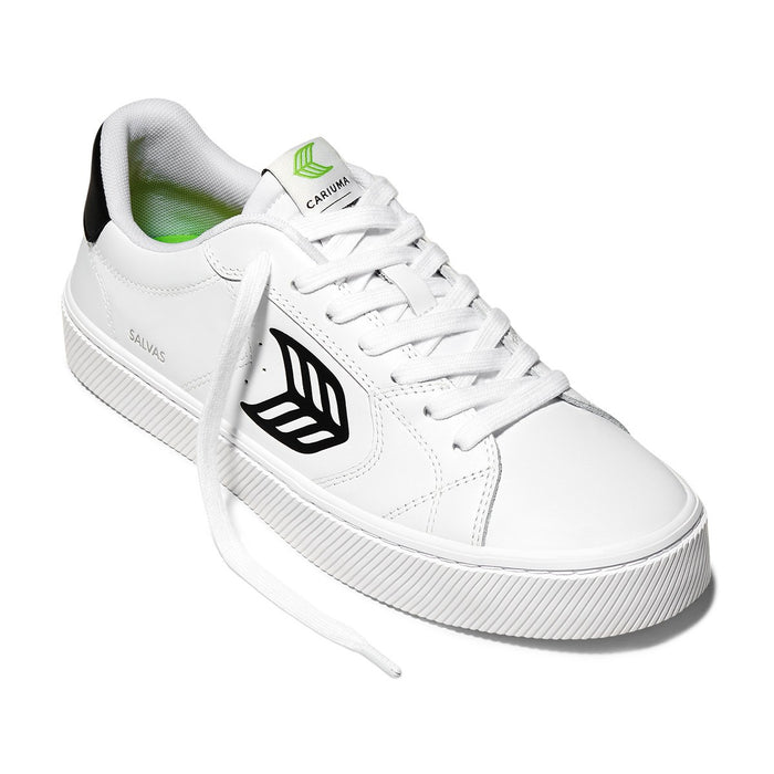 Zapatilla Cariuma Unisex SALVAS Leather White Black
