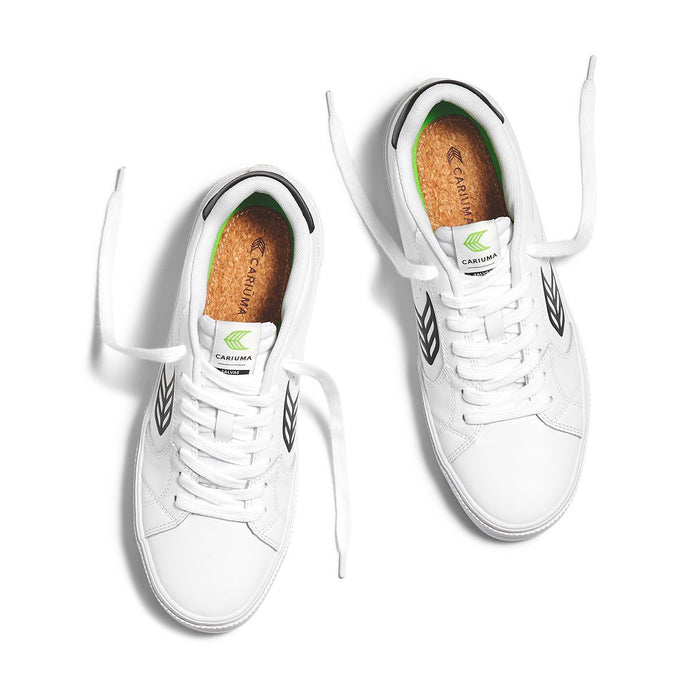 Zapatilla Cariuma Unisex SALVAS Leather White Black