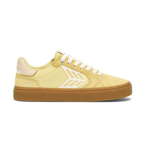 Zapatilla Cariuma Women CATIBA PRO 2.0 Suede Citrus Yellow