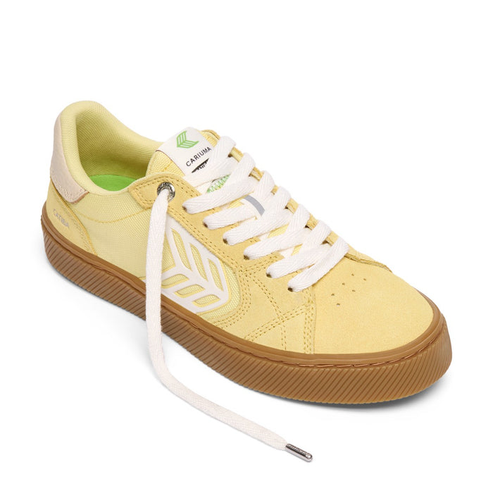 Zapatilla Cariuma Women CATIBA PRO 2.0 Suede Citrus Yellow