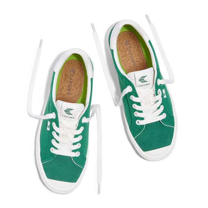 Zapatilla Cariuma Women OCA 2.0 Nylon Suede Lush Green